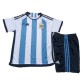 Coppa del mondo 2022 Prima Maglia Argentina Bamino